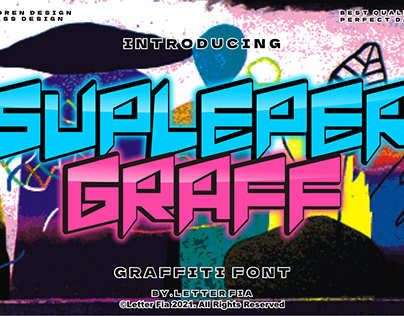 SUPLEPER GRAFF - GAFFITI FONT
