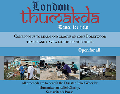 London Thumakda, poster for a fund raising campaign