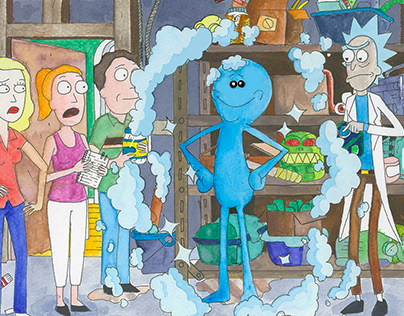 Rick and Morty - I'm Mr. Meeseeks, look at me!