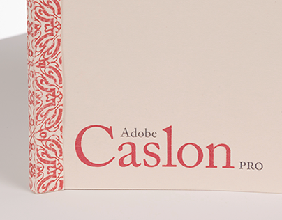 Adobe Caslon Specimen Book