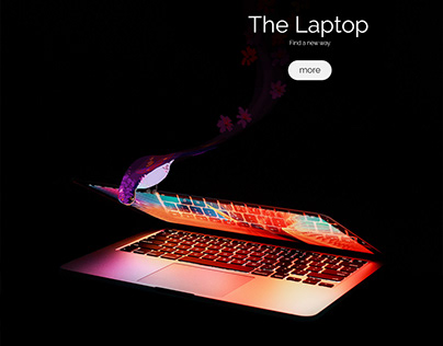 Laptop ad