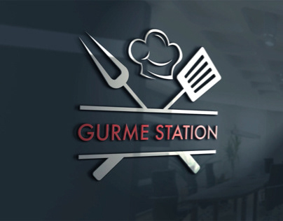 Gurme Station Logo Tasarım