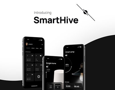 SMARTHIVE | Smart Home Controlling App.