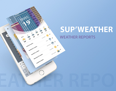 Weather app - SUP'WEATHER