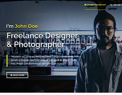 Portfolio Website Design