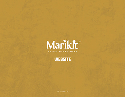 Marikit Artist Management Website