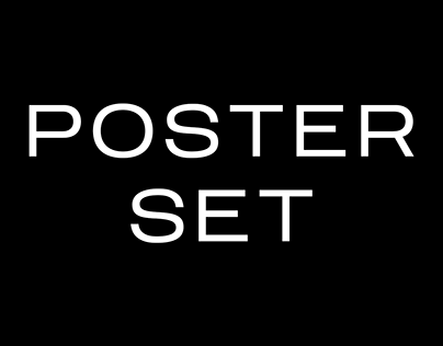 SET OF POSTERS