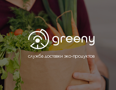 "Greeny" служба доставки эко-продуктов.