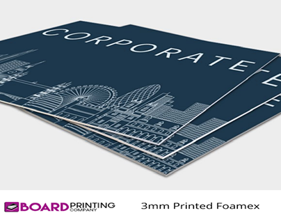 3mm Printed Foamex Printing