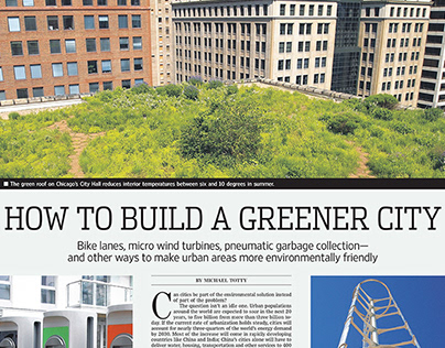 Environment Cover | How to Build A Greener City