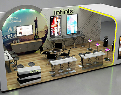 Infinix kiosk 3D designs