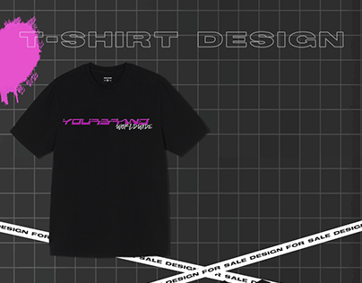 T-Shirt design SALE - Modern style
