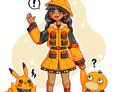Yellow Pokemon Trainer