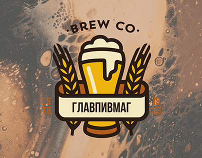 Дизайн сайта ГлавПивМаг/Web-design for craft beer