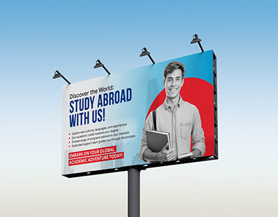 Study Abroad Billboard Design