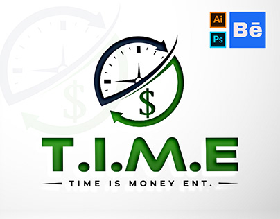 Minimalist Logo Design (Time Is Money)