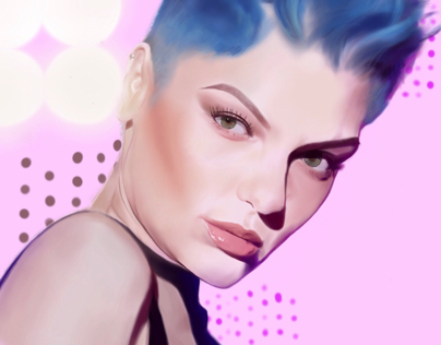 Digital painting - Jessie J