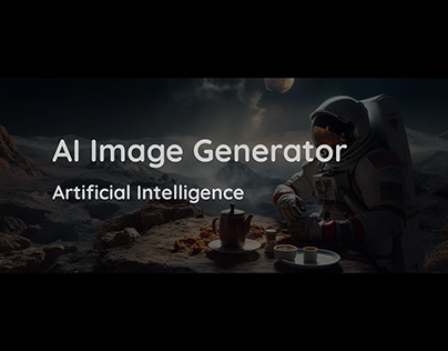 AI Image Generator Landing Page