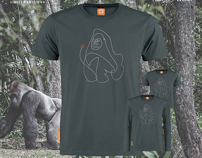 T-shirt design Gorillastichting