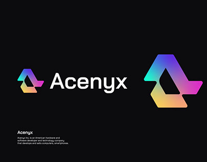 Tech logo design-Acenyx