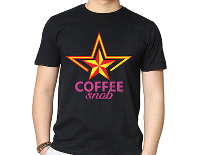 coffee snob t shirt design