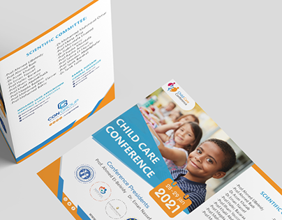brochure for ( child care conference )