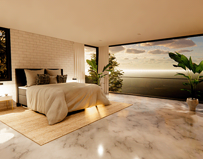 Project thumbnail - Luxury Marble Bedroom