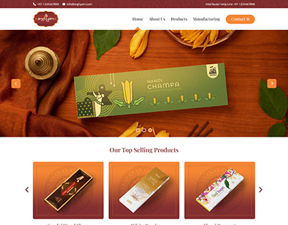 Arghyam Home Page Layout