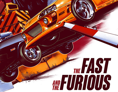 THE FAST AND THE FURIOUS poster