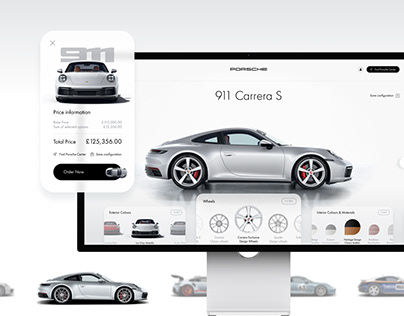 Configurator Porsche | UX/UI Design