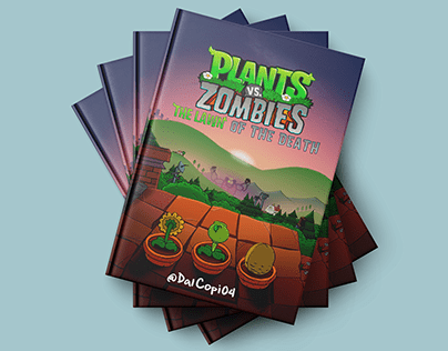 PORTADA: PLANTS VS. ZOMBIES: THE LAWN OF THE DEATH