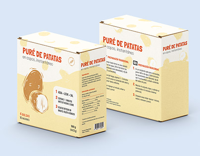 Packaging Puré de patatas