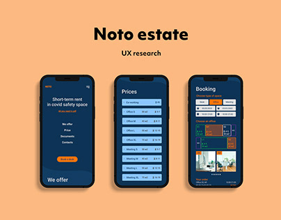 Noto Estate | Mobile website