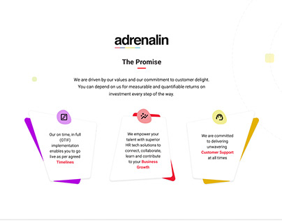 Adrenalin Redesign - The Promise