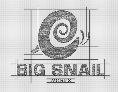 Big Snail Works Logo Branding