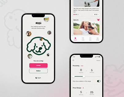 Kobi: Dog-walking app