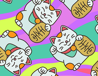Project thumbnail - Patrón gato chino de la suerte