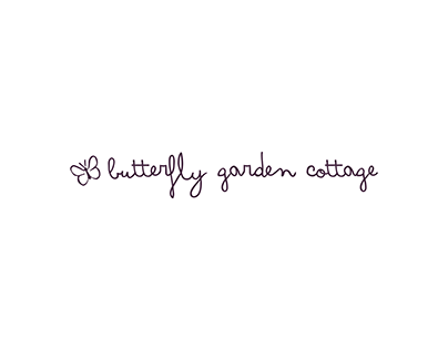 Butterfly Garden Cottage Logo