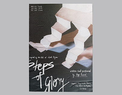 Steps of Glory theatre poster