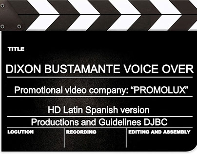 Corporate voice, video Promotional PROMOLUX