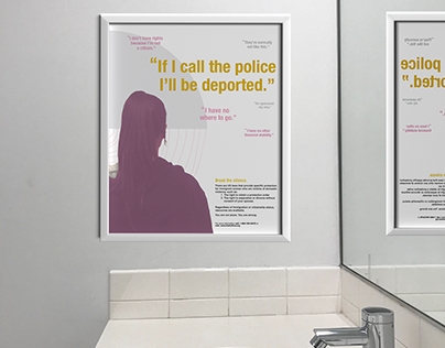 Speak Up Violet: Poster Series