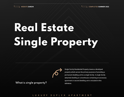 Earchi - Real Estate Single Property HTML Template