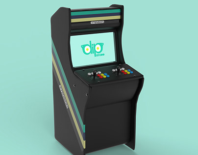 Modelado 3D: Arcade Machine