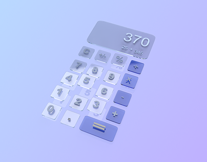 DailyUI 4 // Calculator