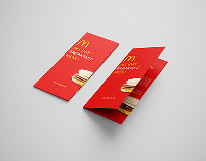 McDonald's Brochure Design