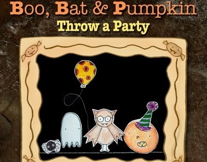 Boo, Bat & Pumpkin Throw a Party - Picture Book