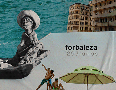 Colagem: Aniversário de Fortaleza