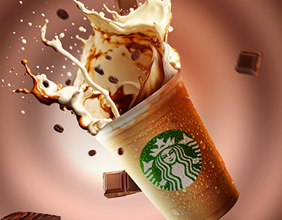 Starbucks ad | social media design