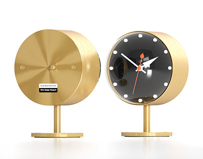 Free 3d model / Nelson Night Clock by Vitra