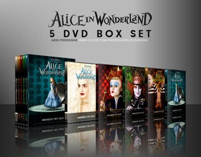 Tim Burton's Alice In Wonderland DVD
